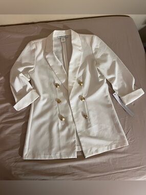 Carole Wren White Blazer- Women